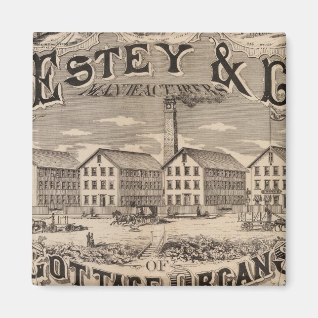 Imán Brattleboro Vermont (Frente)