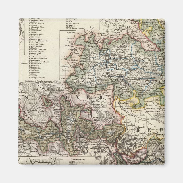 Imán Braunschweig y Wolfenbutte Alemania (Frente)