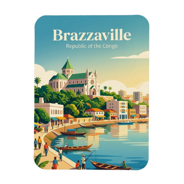 Imán Brazzaville República del Congo (Vertical)