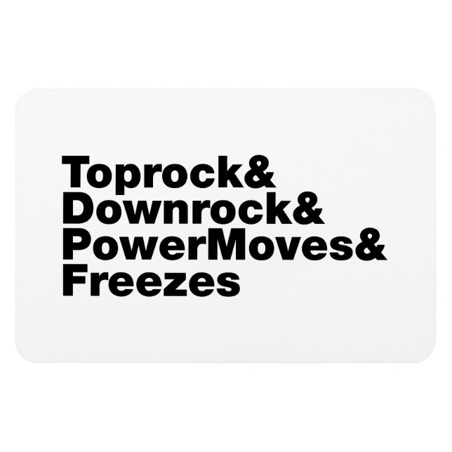 Imán Breaking Moves (Breakdancing) (Horizontal)