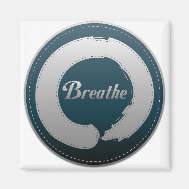 Imán Breathe Enso Stitch (Frente)