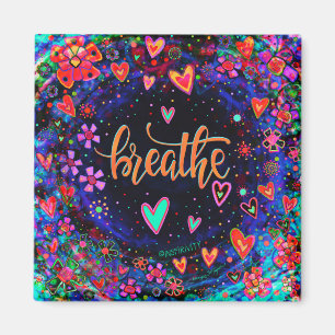 Imán Breathe Floral Trendy ONE WORD Inespirivivity Dive