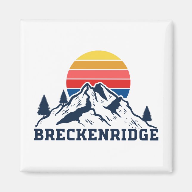 Imán Breckenridge Colorado (Frente)