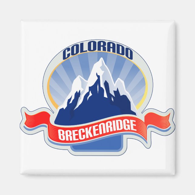 Imán Breckenridge Colorado (Frente)