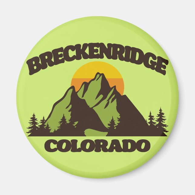 Imán Breckenridge, Colorado (Frente)