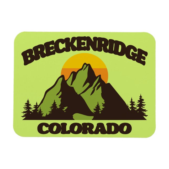 Imán Breckenridge, Colorado (Horizontal)