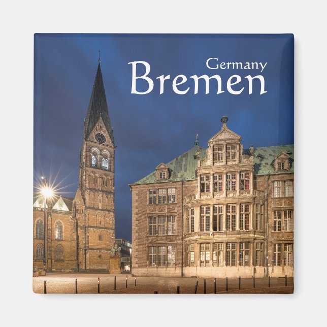Imán Bremen Alemania (Frente)