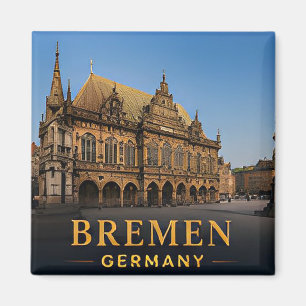 Imán Bremen Alemania Destino de Viaje Histórico
