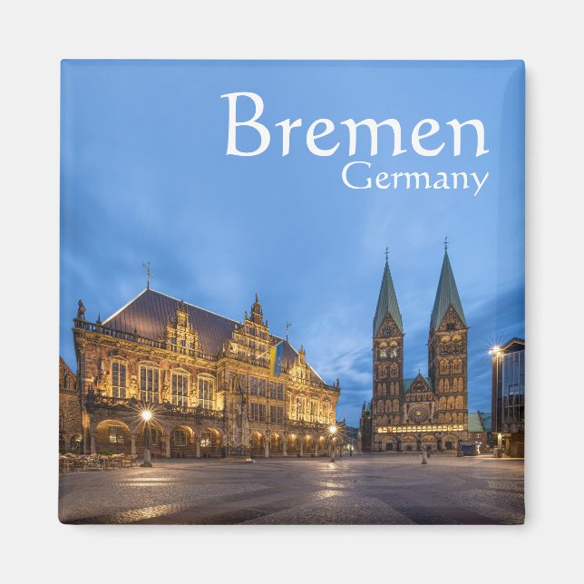 Imán Bremen Germany Souvenir (Frente)
