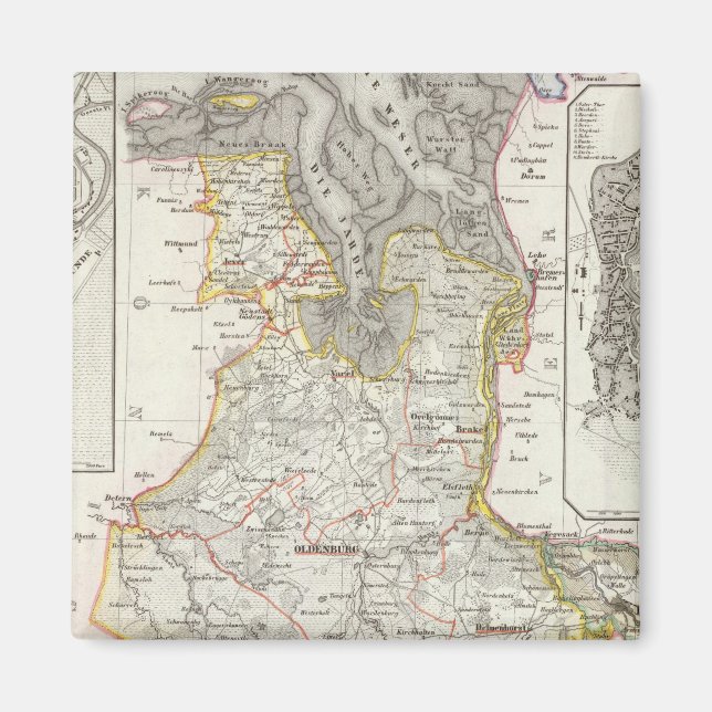 Imán Bremerhaven Alemania (Frente)