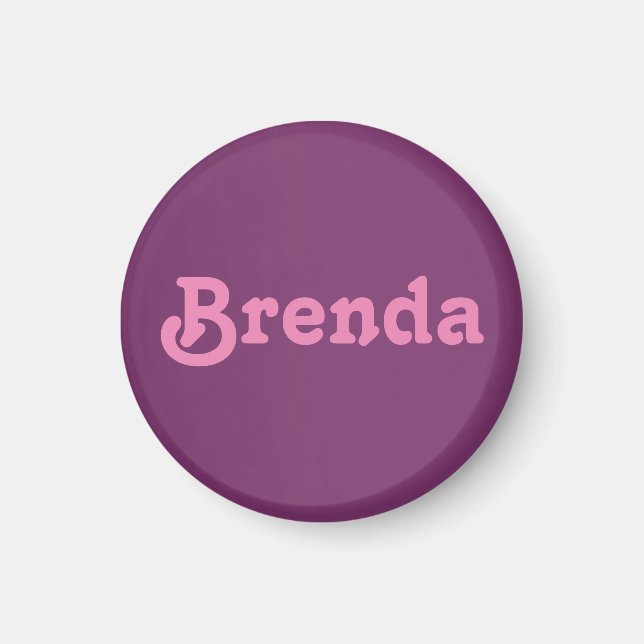 Imán Brenda (Frente)