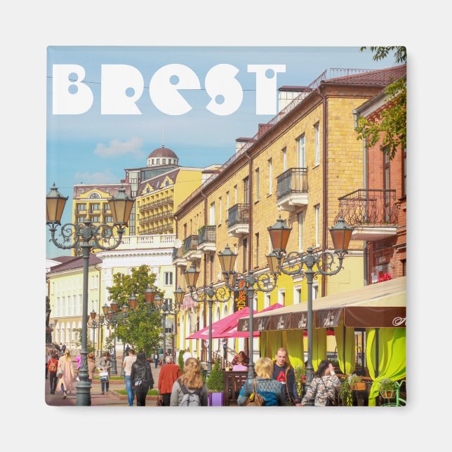 Imán Brest Belarus Cityscape Architecture Б р е с т (Frente)