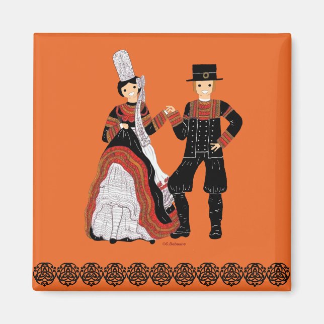 Imán Bretaña, Bigouden, Francia (Frente)