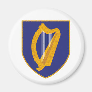 Imán Brian Boru Harp - Símbolo de Irlanda
