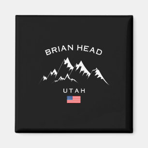 Imán Brian Head Ski Resort Rocky Mountains Skive Souve