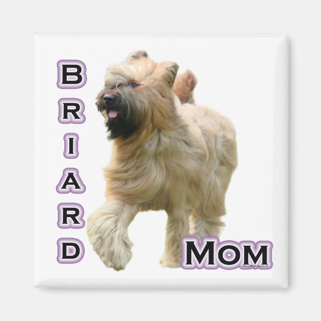 Imán Briard Mom 4 - Magnet (Frente)