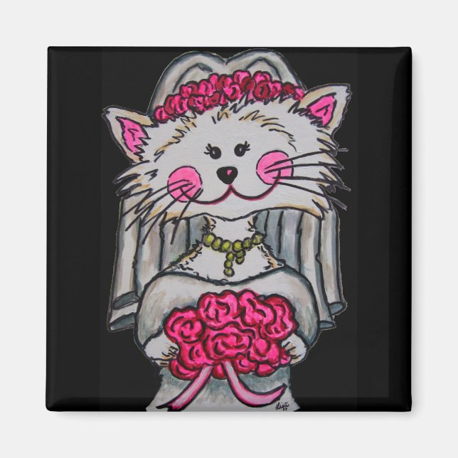 Imán Brida Kitty Para Ser Magnet (Frente)