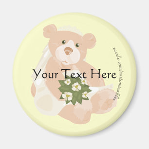 Imán Bridal Bear Magnet