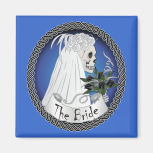 Imán Bridal Skull