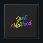 Imán Bride Groom Lgbtq BachelParty Boda Tee - Hombres<br><div class="desc">Bride Groom Lgbtq Bachelor Party Boda Tee - Manga corta ajustada regular negra para hombres - Lgbt</div>