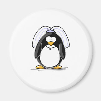 Imán Bride Penguin