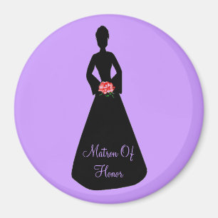 Imán Bride Silhouette