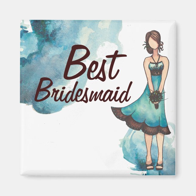 Imán Bridesmaid (Frente)