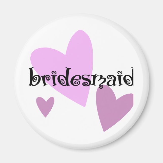 Imán Bridesmaid (Frente)