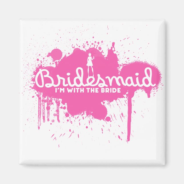 Imán Bridesmaid (Frente)