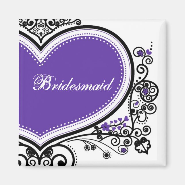 Imán Bridesmaid (Frente)