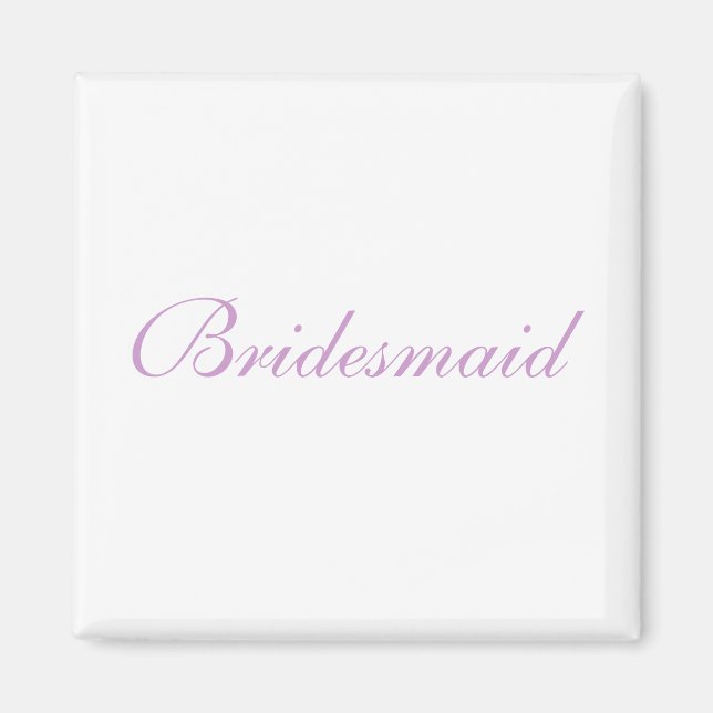 Imán Bridesmaid (Frente)