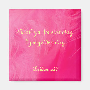 Imán Bridesmaid Gracias Magnet