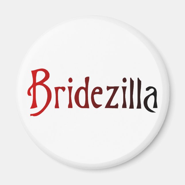 Imán Bridezilla (Frente)