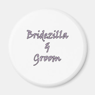 Imán Bridezilla & Groom