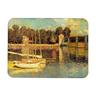 Imán Bridge at Argenteuil Claude Monet  