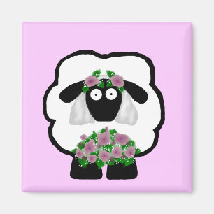 Imán Brie Sheep Magnet