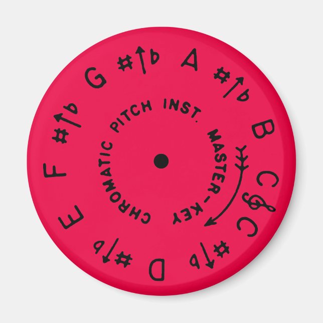 Imán Bright Berry Pitchpipe (Frente)