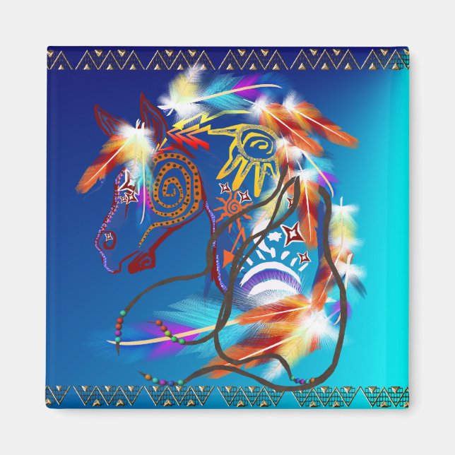 Imán Bright Horse Magnet (Frente)