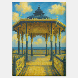 Imán Brighton Bandstand Glow - Pabellón de la costa