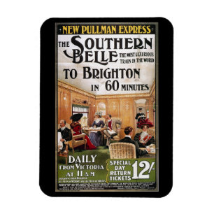 Imán Brighton, Inglaterra, Excursión en Tren