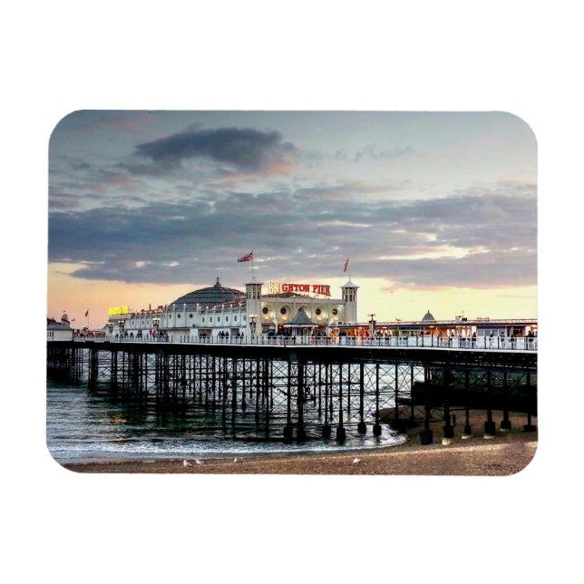 Imán Brighton Pier Sunset (Horizontal)