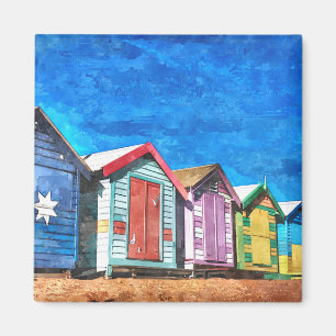 Imán Brighton que baña la pintura de la acuarela de la