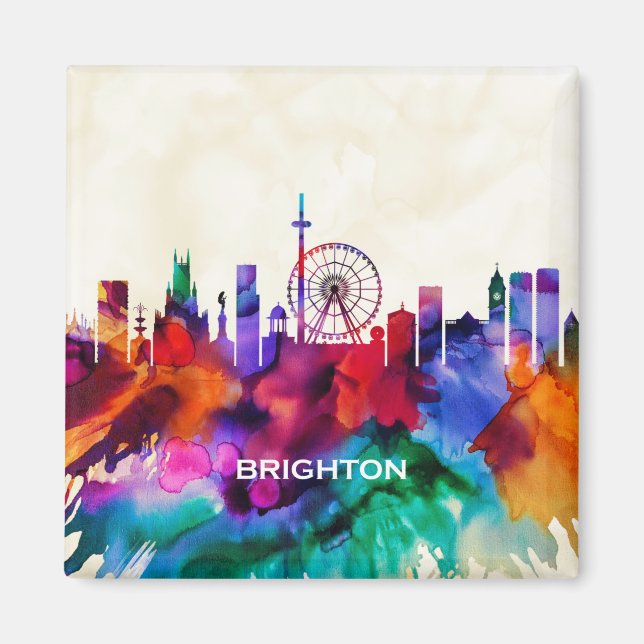 Imán Brighton Skyline (Frente)