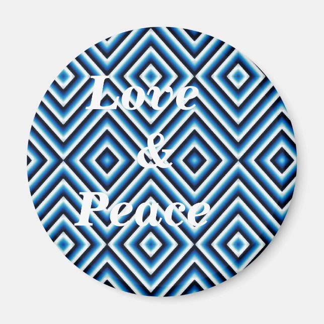 Imán Brilla, azul (Frente)