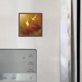 Imán Brilla Sobre Mi Pastor Alemán #1