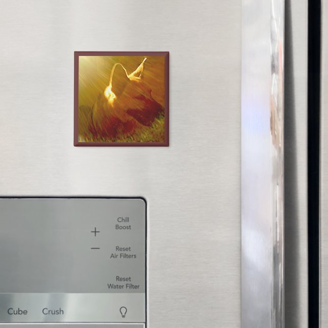 Imán Brilla Sobre Mi Pastor Alemán #1 (In situ (nevera))