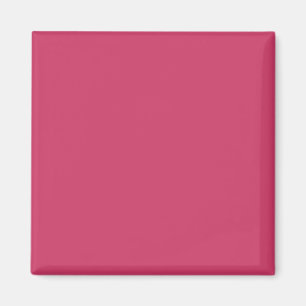 Imán Brillante Fuchsia Berry Pink fondo personalizado