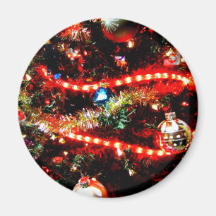 Imán Brillantes árboles de Navidad