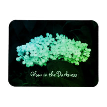 Brillo en la oscuridad Imagen alterada de los Lila