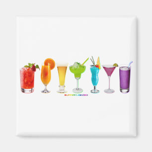 Imán Brindis de SlipperyJoe's bebe alcohol cóctel orgul